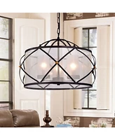 Home Accessories Omolara 24" 3-Light Indoor Pendant Lamp with Light Kit