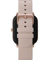 Timex Unisex Metropolitan S Blush Silicone Strap Amoled Touchscreen Smart Watch with Gps Heart Rate 36mm