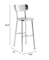 Zuo Winter Bar Chair