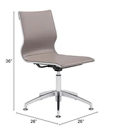 Zuo Glider Conference Chair