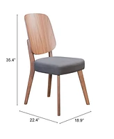 Zuo Alberta Dining Chair, Set of 2