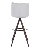 Zuo Aki Bar Chair, Set of 2