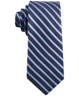 Tommy Hilfiger Men's Exotic Slim Stripe Silk Tie