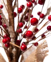 Glitzhome Christmas Berry Table Tree Decor