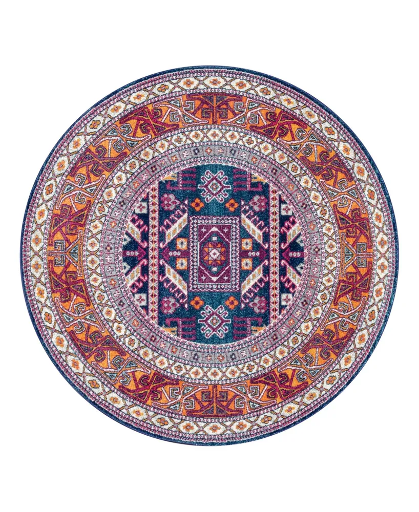 nuLoom Marisela 4' x 4' Round Area Rug