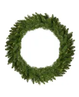 Northlight Pre-Lit Eastern Pine Artificial Christmas Wreath-Clear Lights