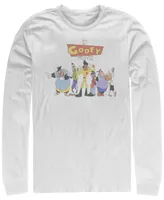 Fifth Sun A Goofy Movie Hyuck Men's Long Sleeve Crew Neck T-shirt