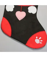 Northlight Embroider Kitty Cat Christmas Stocking