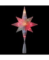 Northlight Lighted Clear Crystal Star Of Bethlehem Christmas Tree Topper