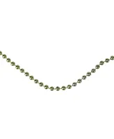 Northlight Metallic Lime Beaded Artificial Christmas Garland-Unlit