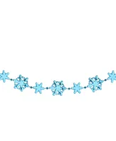 Northlight Shiny Snowflakes Beaded Christmas Garland-Unlit