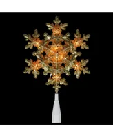 Northlight Lighted Snowflake Christmas Tree Topper