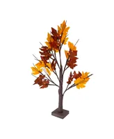 Northlight Pre-Lit Led Maple Artificial Christmas Tree- Clear Lights