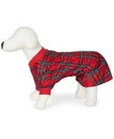 Matching Pet Brinkley Plaid Family Pajamas, Created for Macy's