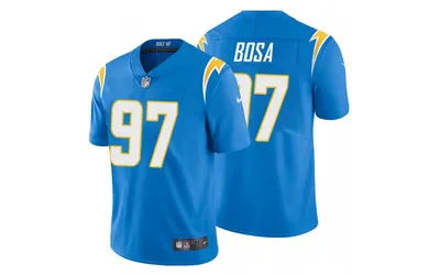 Men's Nike Joey Bosa Black Los Angeles Chargers RFLCTV Limited Jersey