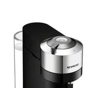 Nespresso Vertuo Next Deluxe Coffee and Espresso Machine by De'Longhi, Chrome with Aeroccino Milk Frother