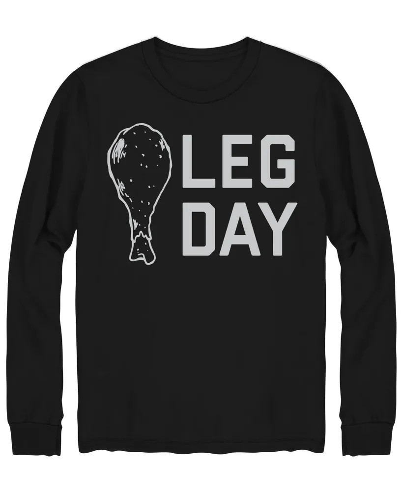 Hybrid Men's Leg Day Long Sleeve T-shirt