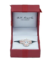 Certified Diamond Emerald Halo Bridal Set (4 ct. t.w.) 18k White, Yellow or Rose Gold