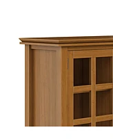 Simpli Home Artisan Solid Wood Medium Storage Cabinet