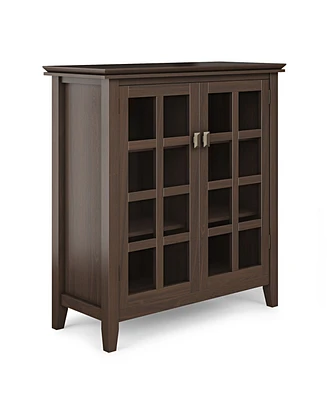 Simpli Home Artisan Solid Wood Medium Storage Cabinet