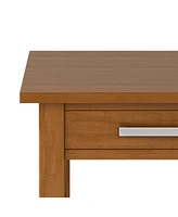 Simpli Home Kitchener Solid Wood End Table