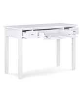 Simpli Home Warm Shaker Solid Wood Desk