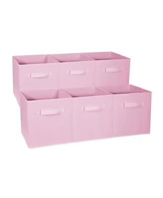 Sorbus Foldable 6-Pk. Storage Cube Basket Bins