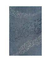 Liora Manne Carmel School Of Fish Rug