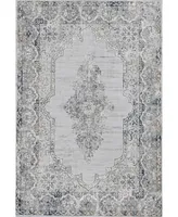 Closeout! Km Home Abbey KL32 Ivory 8' x 11' Area Rug