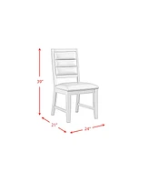 Picket House Furnishings Aria Standard Height Side Chair Set