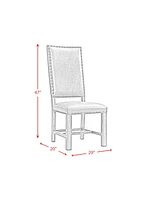 Picket House Furnishings Hayward Tall Back Side Chair Set