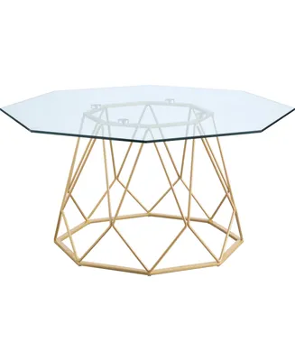 Trystance Glass Top Coffee Table