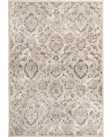 Portland Textiles Alexia Tago Silver 5' x 7'3" Area Rug