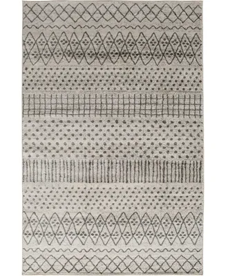 Portland Textiles Corfu Alvis Bone 6'6" x 9'6" Area Rug