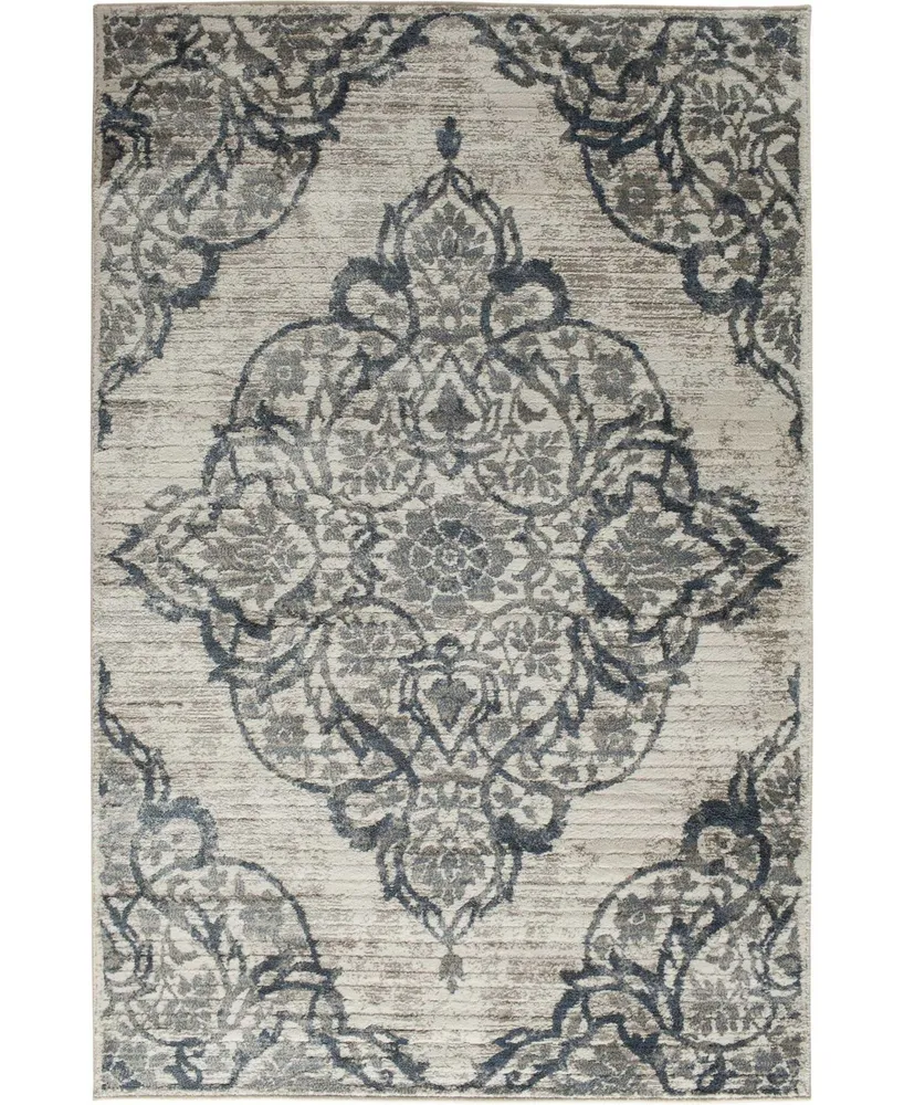 Portland Textiles Corfu Benedetta Bone 5' x 7'6" Area Rug