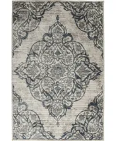 Portland Textiles Corfu Benedetta Bone 5' x 7'6" Area Rug