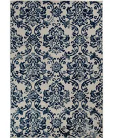 Portland Textiles Tropicana Seaisle White 7'10" x 9'10" Outdoor Area Rug