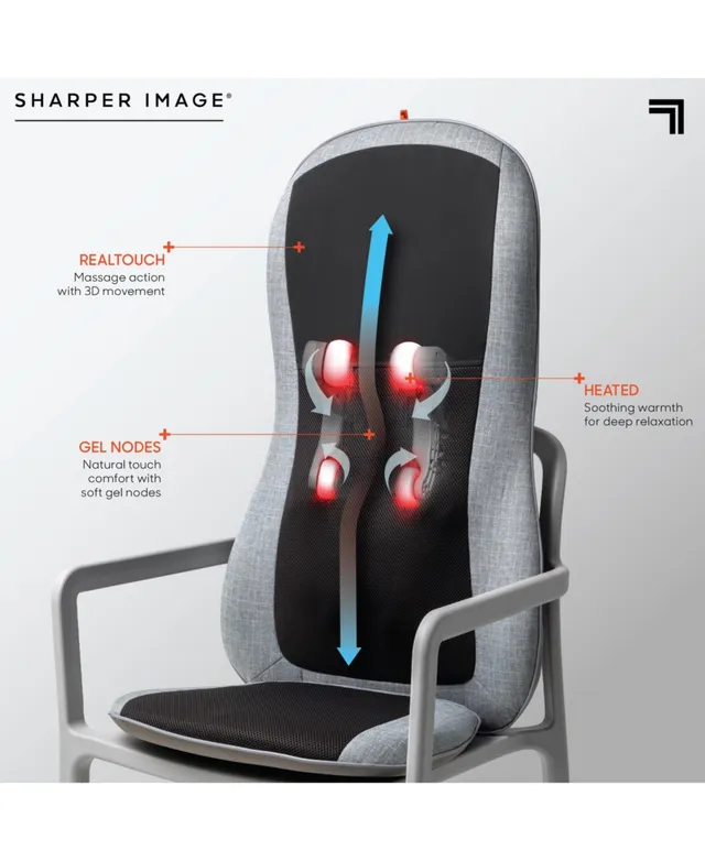 Sharper Image Realtouch Shiatsu Massager, Warming Heat Soothes Sore  Muscles, Nodes Feel Like Real Hands, Wireless & Rechargeable - Macy's