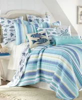 Levtex Laida Beach Whimsical Fish Reversible Quilt Sets