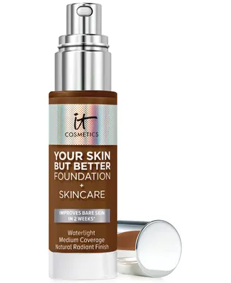 It Cosmetics Your Skin But Better Foundation + Skincare, 1 oz.