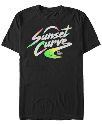 Fifth Sun Julie and The Phantoms Men's Sunset Curve Logo Short Sleeve T-shirt