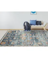 Amer Rugs Bohemian Bhm-5 Navy 7'9" x 9'9" Outdoor Area Rug