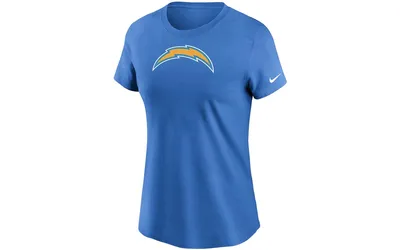 Nike Women's Los Angeles Chargers Logo Cotton T-Shirt