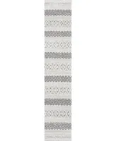 Momeni Odessa Ode-4 Gray 2'3" x 10' Runner Rug