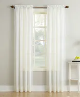 No. 918 Crushed Sheer Voile Rod Pocket Curtain Panel