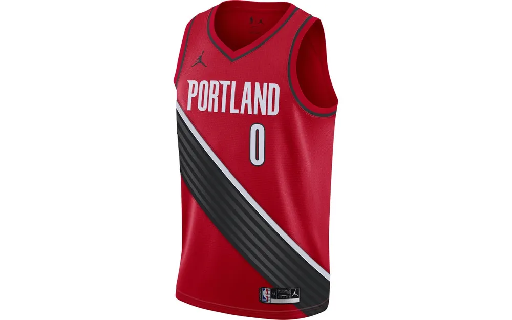 Jordan Portland Trail Blazers Men's Statement Swingman Jersey Damian Lillard