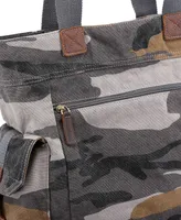 Tsd Brand Camo Canvas Tote Bag