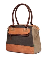 Tsd Brand Tapa Canvas Satchel Bag