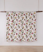 Levtex Joybirds Watercolor Etched Reversible Quilt