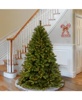 National Tree 7.5' Winchester Pine Hinged Tree with 500 Clear Lights